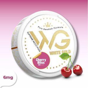 פאוץ' ניקוטין בטעם Cherry Bliss בעוצמה 6mg – WhiteGold Israel