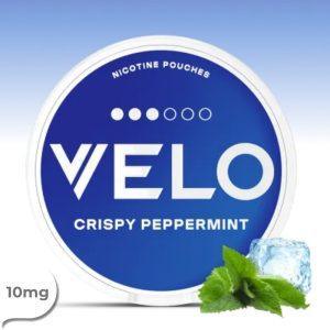VELO Crispy Peppermint nicotine pouches – original Swedish formula