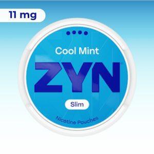 ZYN Slim Cool Mint Extra Strong 11mg nicotine pouches – original Swedish formula