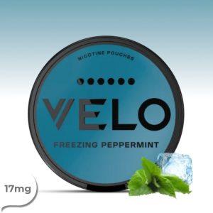 VELO Freezing Peppermint 17mg Max nicotine pouches – original Swedish formula