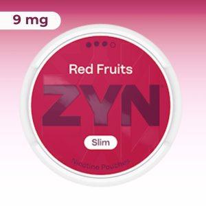 ZYN Red Fruits Slim 6mg – פאוצ׳ ניקוטין פירות אדומים