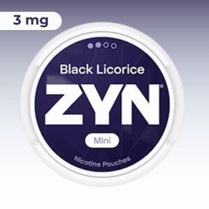 ZYN Mini Black Licorice 3mg