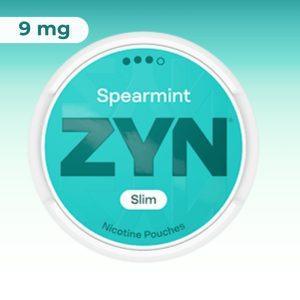 ZYN Spearmint Slim 9mg - פאוצ׳ ניקוטין נענע