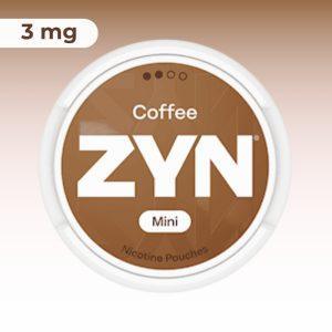 ZYN Mini Coffee 3mg — שקיקי ניקוטין בטעם קפה